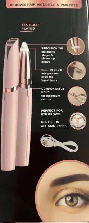 Rechargeable Eyebrow Trimmer | Gorgeousgardenskin