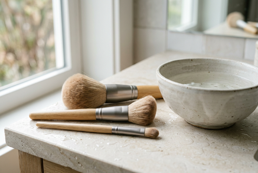 The Makeup Brush With a Crowd on Its Head
