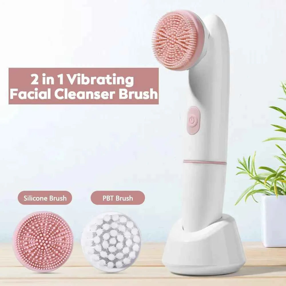 Transform Your Skincare Routine with the VibrantGlow Facial Brush