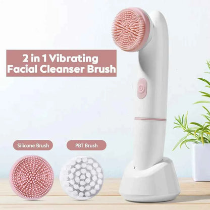 Transform Your Skincare Routine with the VibrantGlow Facial Brush