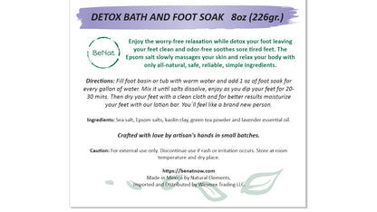 Bath Soak Salts | Gorgeousgardenskin