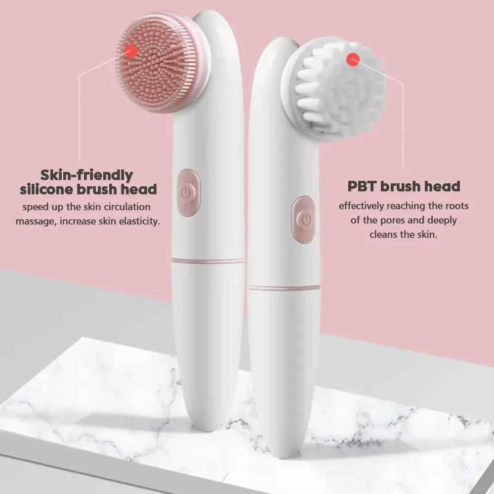 Transform Your Skincare Routine with the VibrantGlow Facial Brush