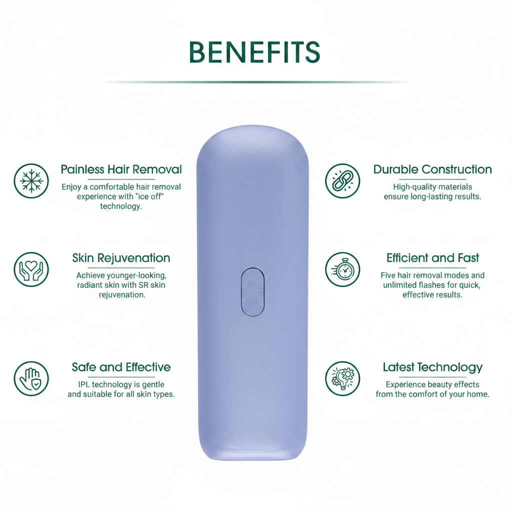 IPL Hair Removal Device | Gorgeousgardenskin