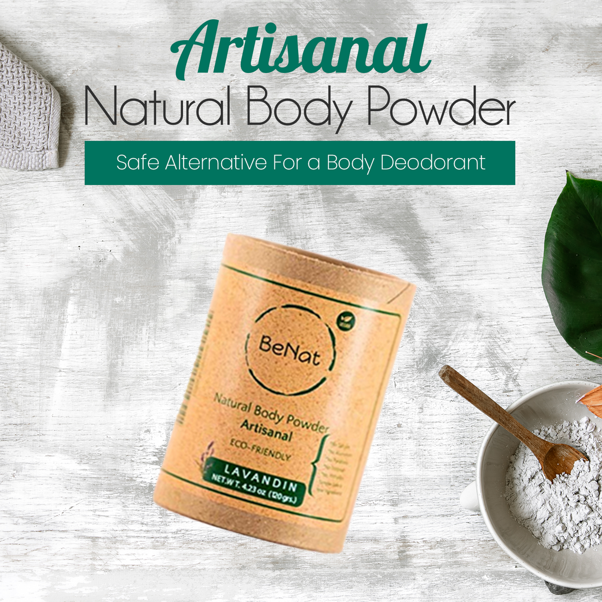Deodorant Body Powder | Gorgeousgardenskin