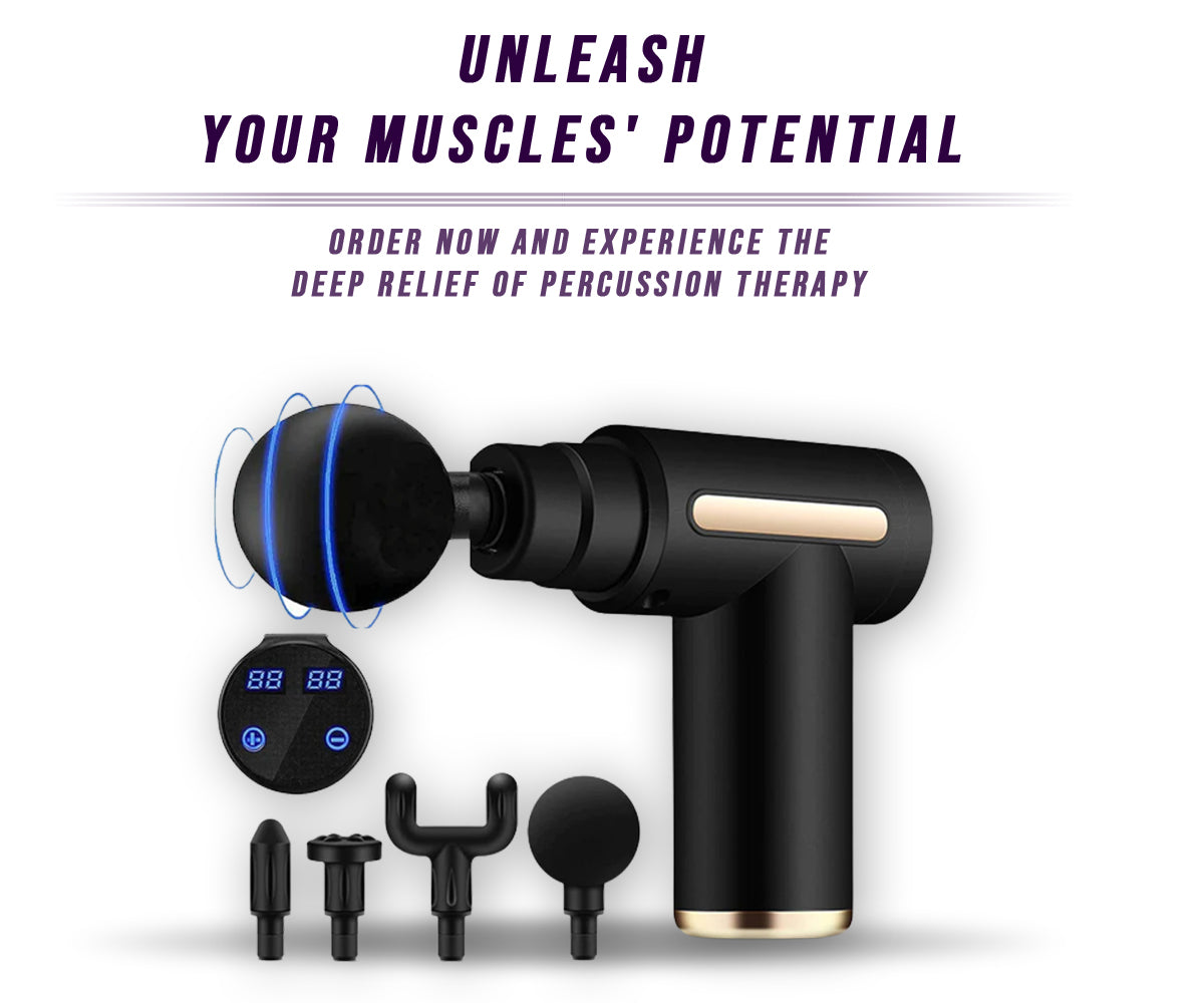 Percussion Massage Gun | Gorgeousgardenskin