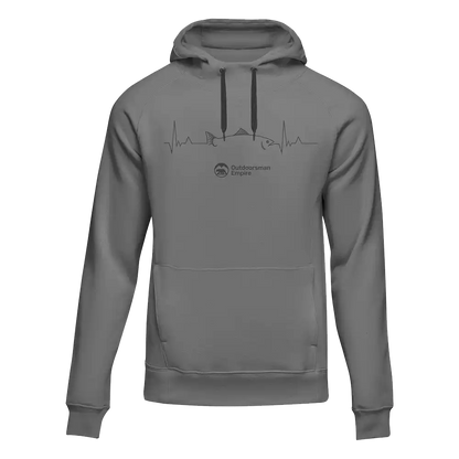 Fishing Cardiogram Unisex Hoodie - Gorgeous Garden
