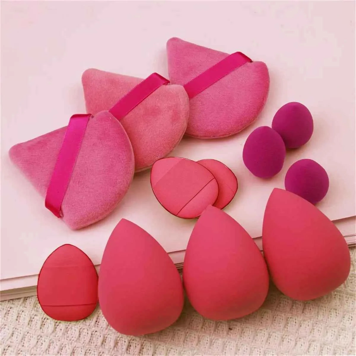 Makeup Puff Set for Flawless Skin - 12-Piece Perfection In Every Puff