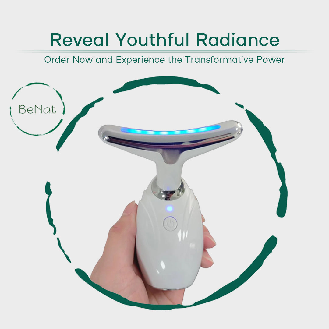LED Face and Neck Massager | Gorgeousgardenskin