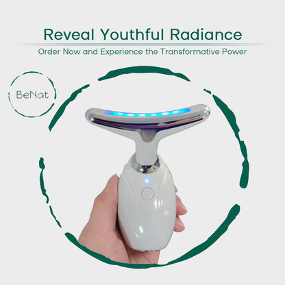 LED Face and Neck Massager | Gorgeousgardenskin