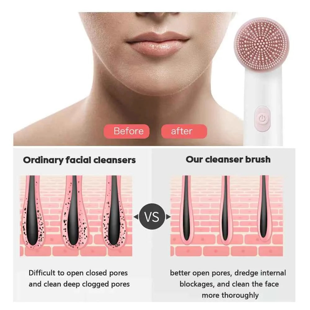 Transform Your Skincare Routine with the VibrantGlow Facial Brush