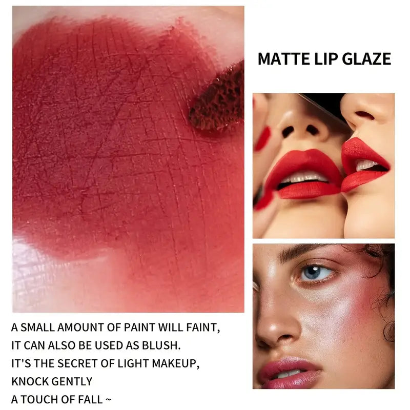 6 Colors Dual Wear Liquid Lipstick | Gorgeousgardenskin