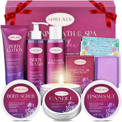 Lavender Spa Gift Set for Her | Gorgeousgardenskin