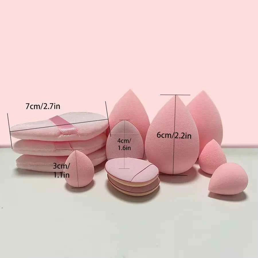 Makeup Puff Set for Flawless Skin - 12-Piece Perfection In Every Puff