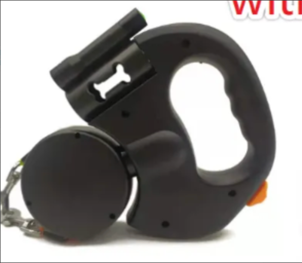 Enhance Your Evening Walks with Our Retractable Dog Leash with Lights