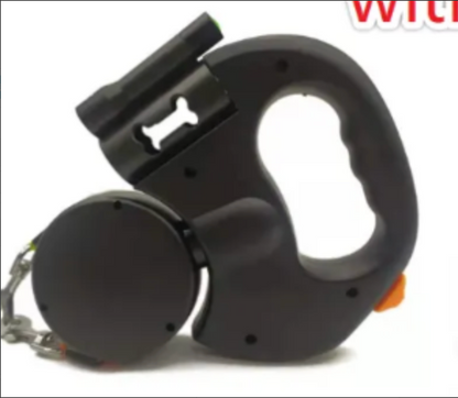 Enhance Your Evening Walks with Our Retractable Dog Leash with Lights