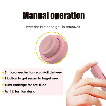 Lip Serum Kit with Micro-Needle Tool | Gorgeousgardenskin