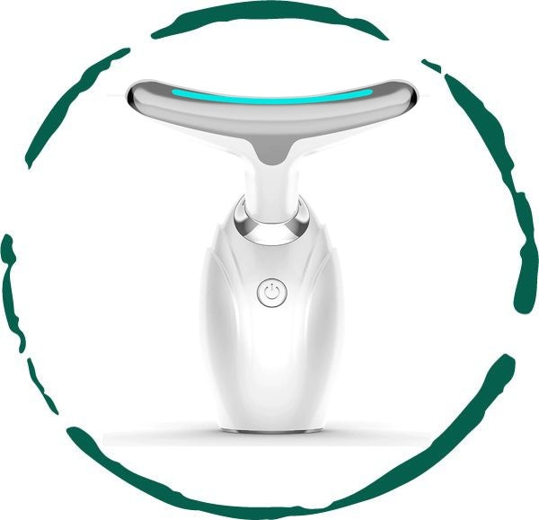 LED Face and Neck Massager | Gorgeousgardenskin
