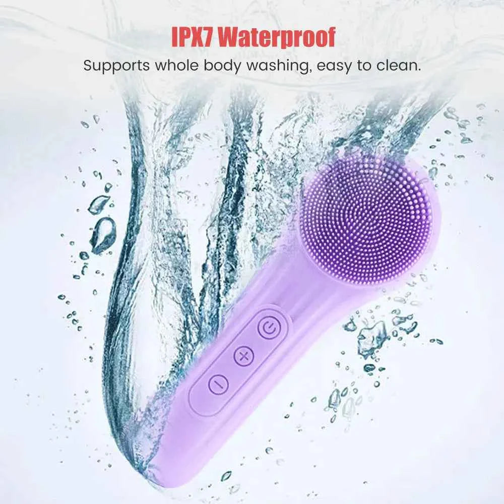 Sonic Cleansing Beauty Brush: Elevate Your Skincare Routine with Gentle Cleansing and Massage