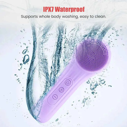 Sonic Cleansing Beauty Brush: Elevate Your Skincare Routine with Gentle Cleansing and Massage