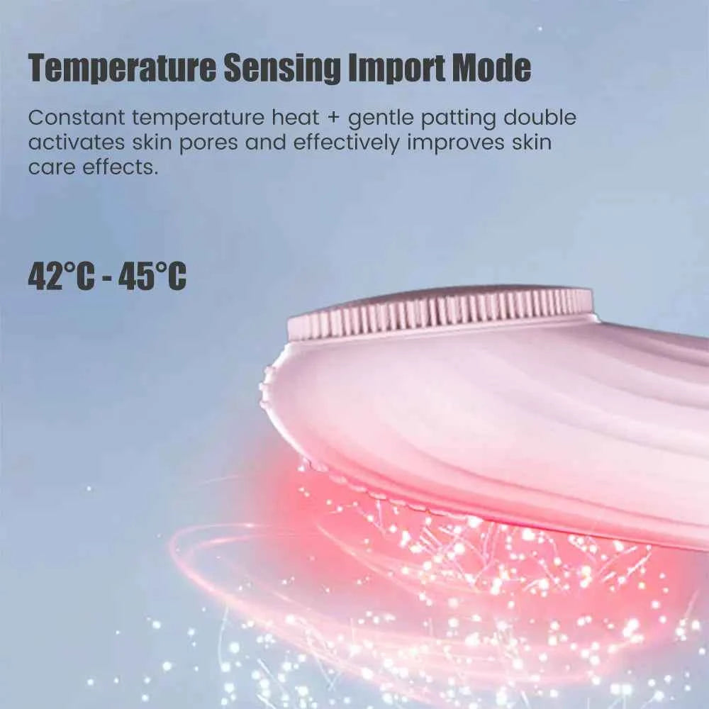 Sonic Cleansing Beauty Brush: Elevate Your Skincare Routine with Gentle Cleansing and Massage