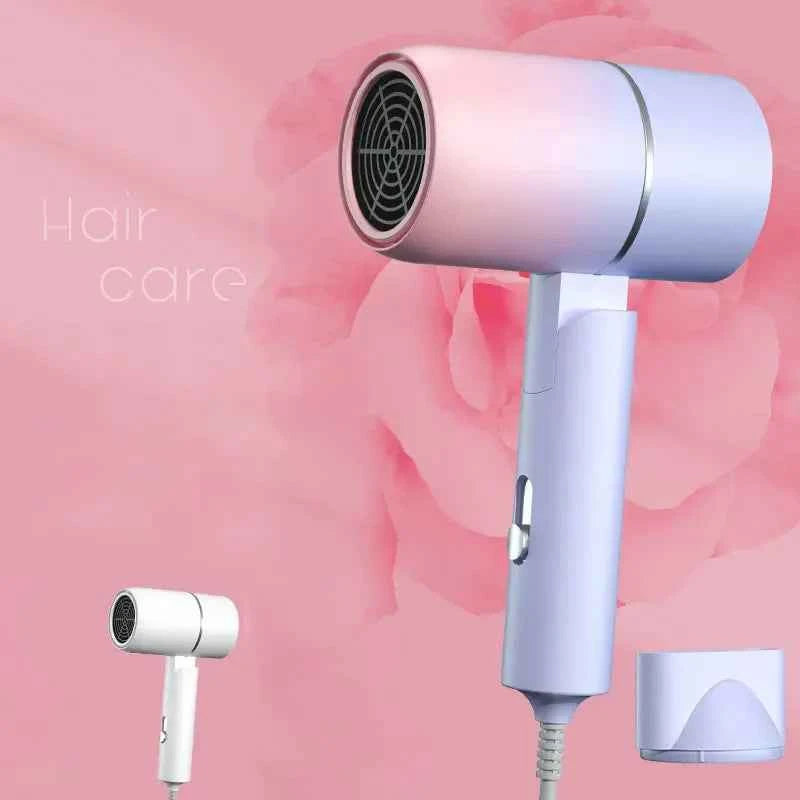 Compact Anion Hair Dryer - Your Go-To Travel Companion for Healthy, Shiny Hair