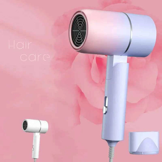 Compact Anion Hair Dryer - Your Go-To Travel Companion for Healthy, Shiny Hair
