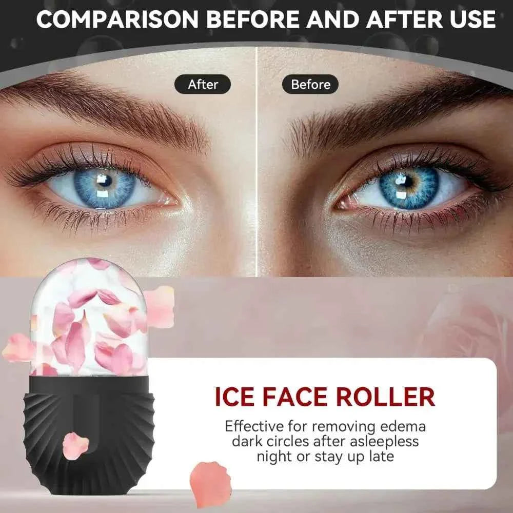 Revitalize Your Skincare Routine with the Silicone Cube Facial Ice Roller