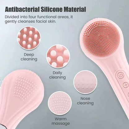 Sonic Cleansing Beauty Brush: Elevate Your Skincare Routine with Gentle Cleansing and Massage