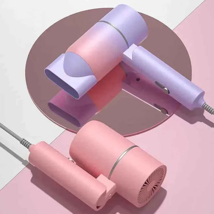 Compact Anion Hair Dryer - Your Go-To Travel Companion for Healthy, Shiny Hair
