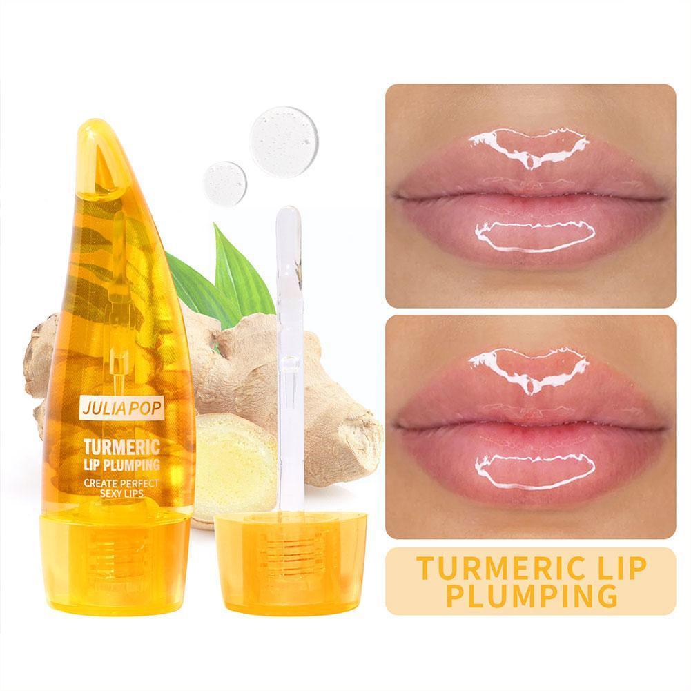 Turmeric Mint Lip Plumping Glaze | Gorgeousgardenskin