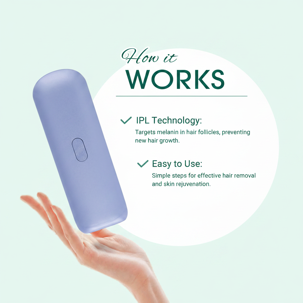 IPL Hair Removal Device | Gorgeousgardenskin