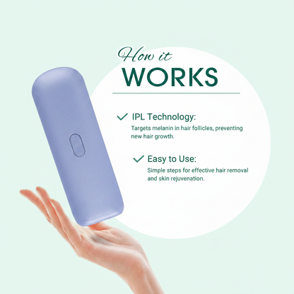 IPL Hair Removal Device | Gorgeousgardenskin