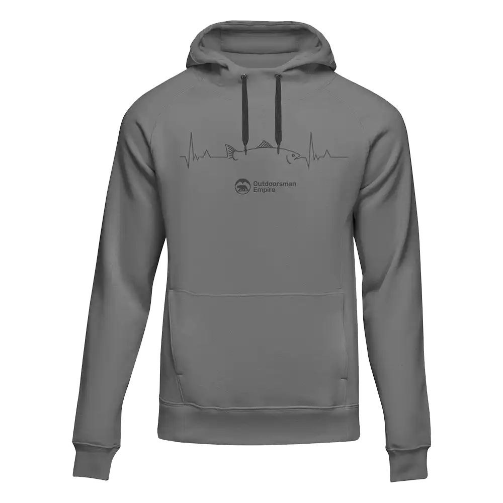Fishing Cardiogram Unisex Hoodie - Gorgeous Garden