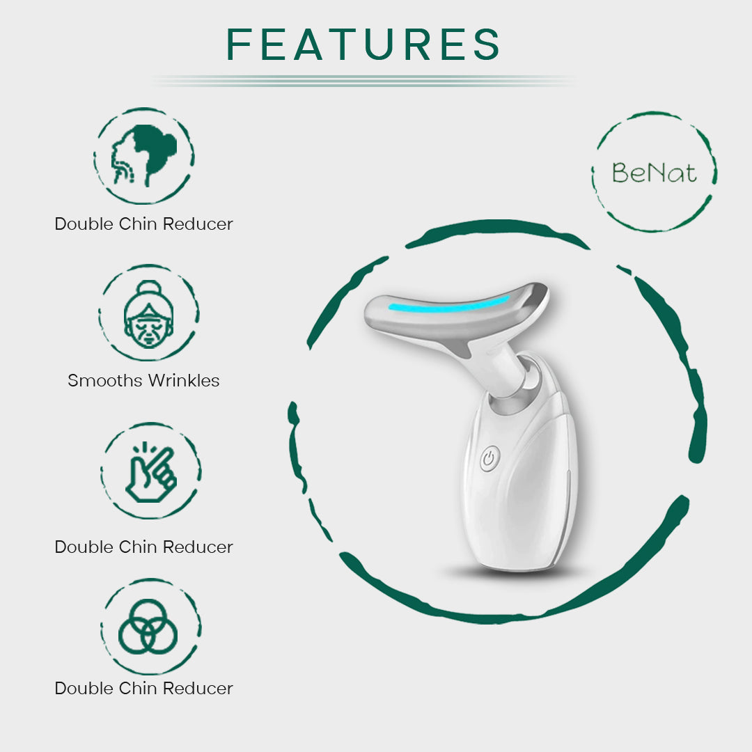 LED Face and Neck Massager | Gorgeousgardenskin