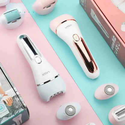 VGR Women's Epilator Shaver Set: Experience Effortless Grooming