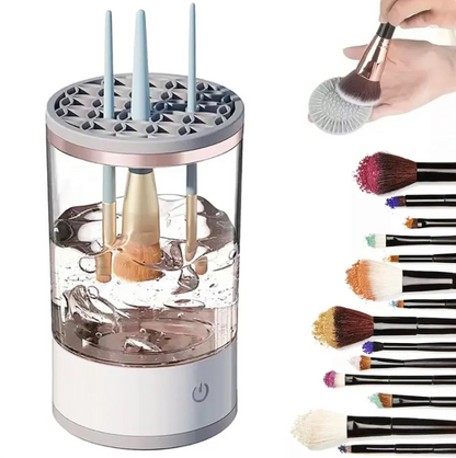 Automatic Makeup Brush Cleaner | Gorgeousgardenskin