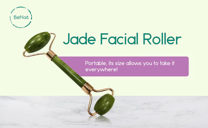 Jade Facial Roller Set | Gorgeousgardenskin