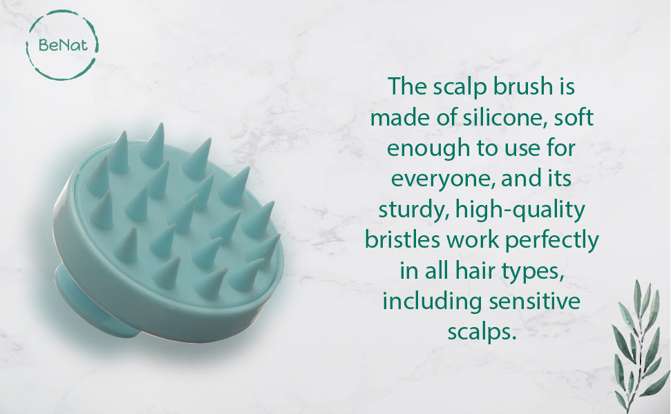 Silicone Scalp Massager | Gorgeousgardenskin