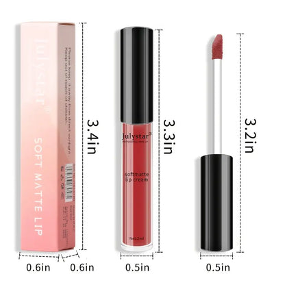 6 Colors Dual Wear Liquid Lipstick | Gorgeousgardenskin