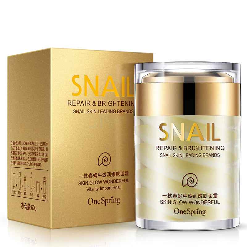 Unlock Radiant Skin with Snail Glow Hydration Cream