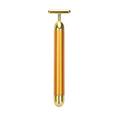 Revitalize Your Skin with the Golden Vibe Facial Massager Bar