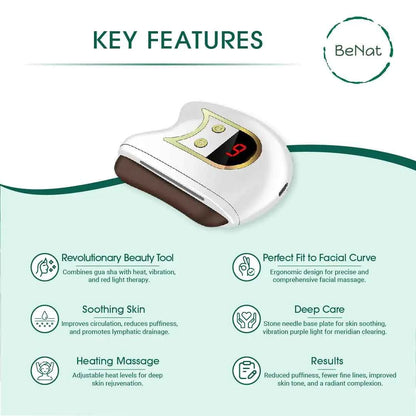 Revolutionary Electric Gua Sha Facial Sculpting Tool for Radiant Skin