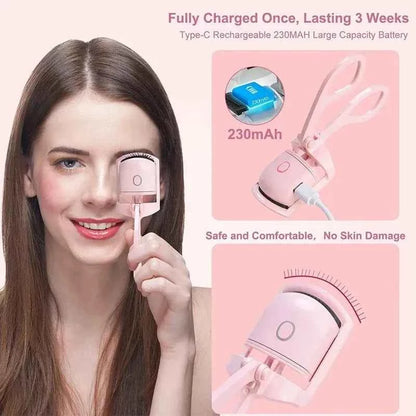 LuxCurls Electric Eyelash Curler: Effortless Glam with Every Curl