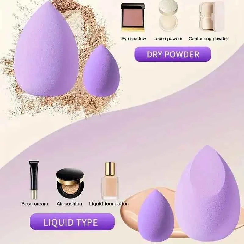 Achieve Flawless Beauty with the Purple Makeup Puff Collection