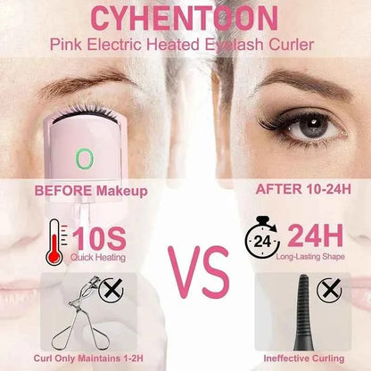 LuxCurls Electric Eyelash Curler: Effortless Glam with Every Curl