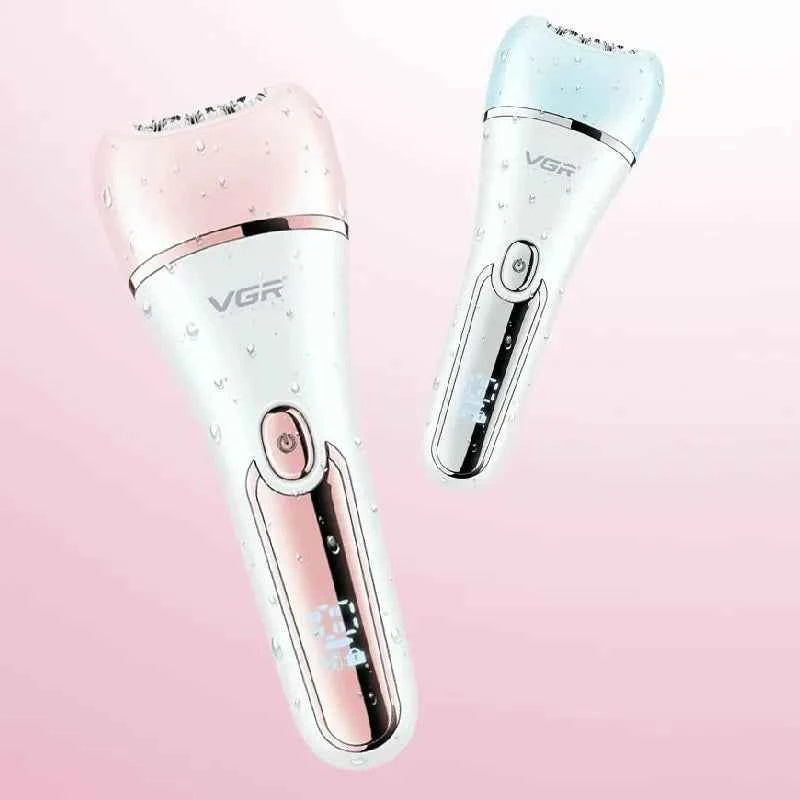 VGR Women's Epilator Shaver Set: Experience Effortless Grooming