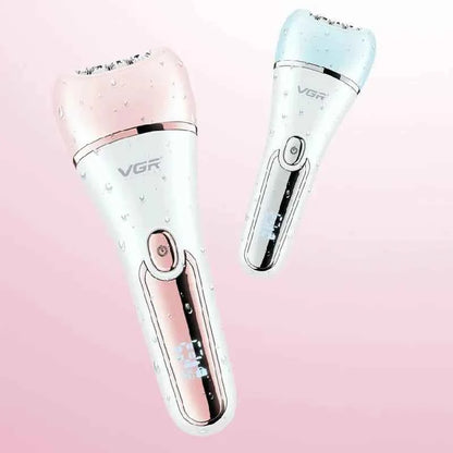 VGR Women's Epilator Shaver Set: Experience Effortless Grooming