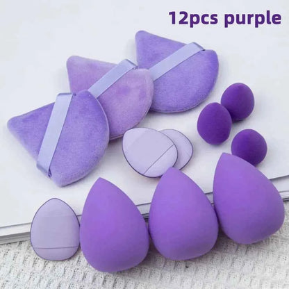 Achieve Flawless Beauty with the Purple Makeup Puff Collection