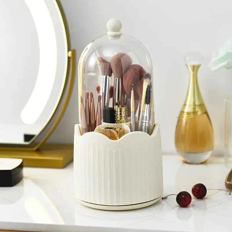 360 Rotating Makeup Organizer: Elevate Your Beauty Routine Effortlessly