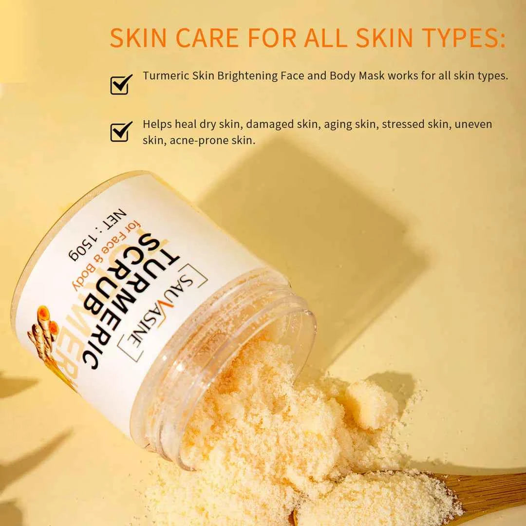 Glow Skin Turmeric Scrub - Illuminate Your Skin Naturally